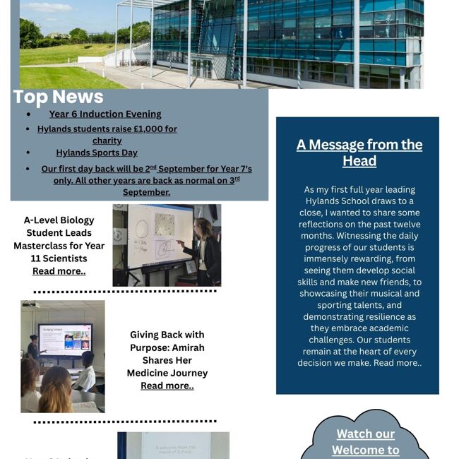 Summer Newsletter 2025