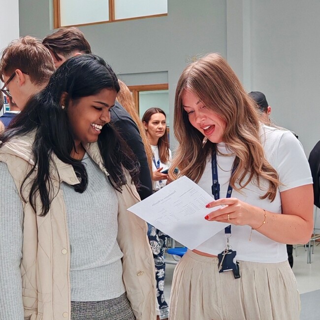 Hylands School celebrates best GCSE results in recent history